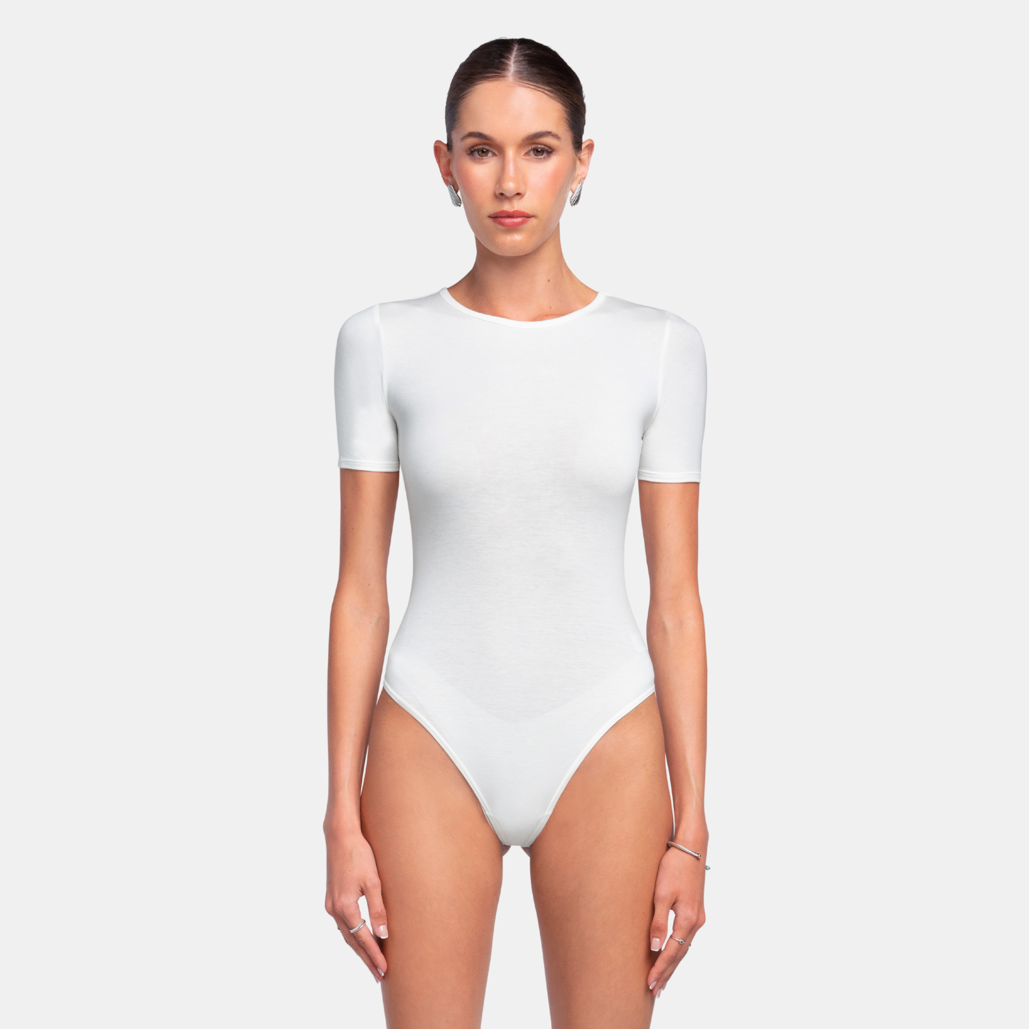 OW Collection Rosa Bodysuit | White