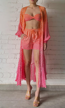 Womens | Blaire Flat Chiffon Cape | Pink
