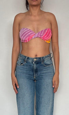 Womens | Evie Tanish Crepe Bandeau | Multi