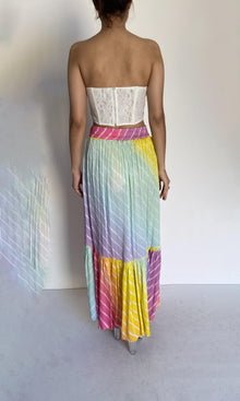 Womens | Evie Polyester Long Skirt | Multi