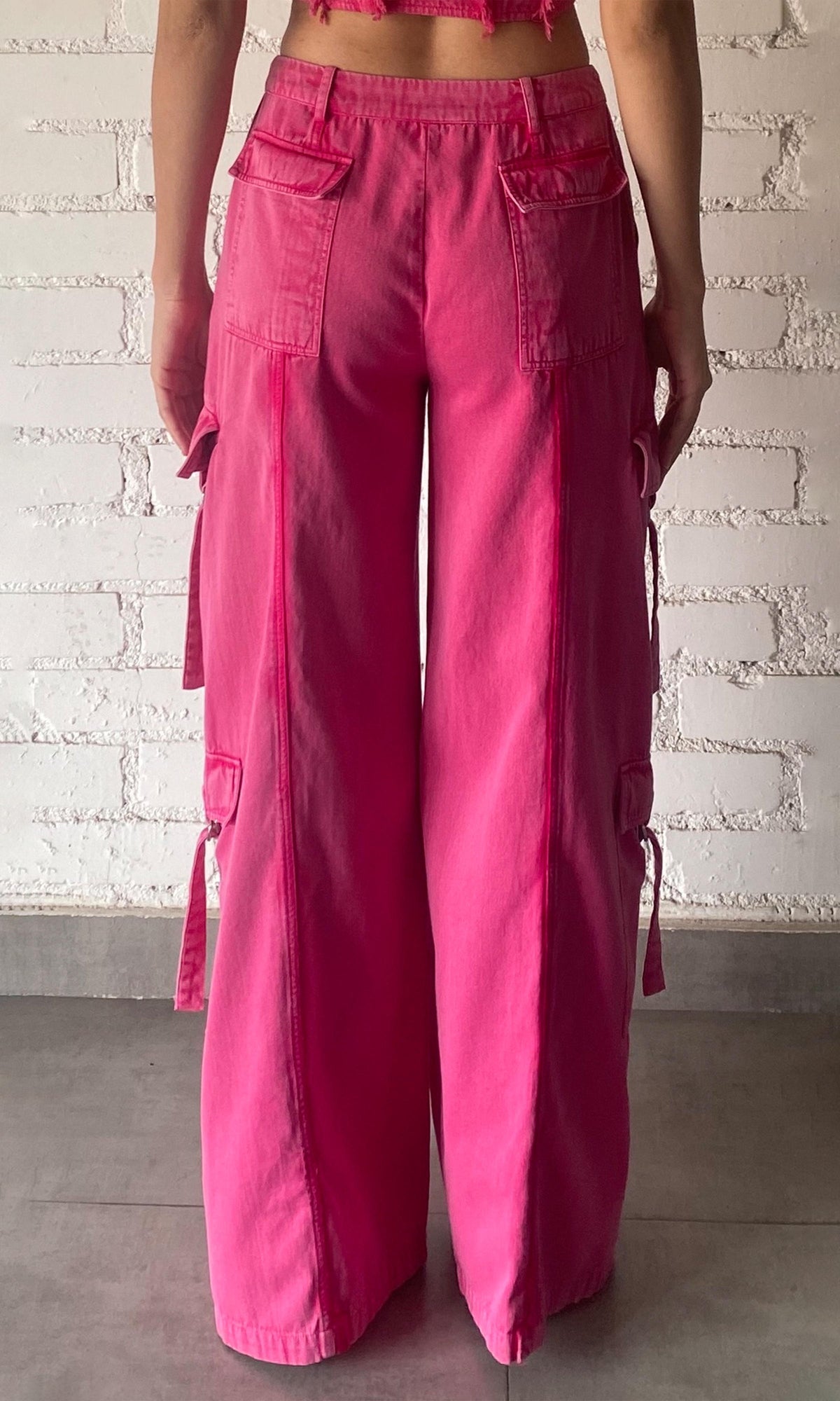 Womens | Juju Cotton Twill Pant | Pink