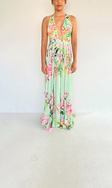 Womens | Loiss Polyester Crepe Long Dress | Cosmic