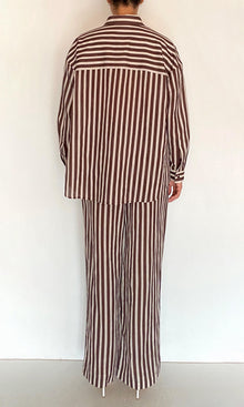Womens | Riv Linen Cotton Oversized Shirt | Multi