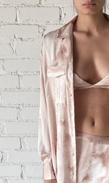 Womens | Ryan Polyester Satin Lycra Bandeau | Light Brown