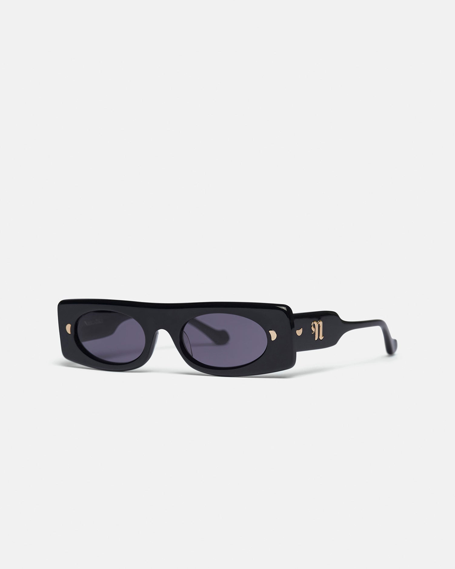 Ruthie Bio-Plastic Visor Sunglasses | Black