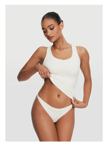 Racerback Tank Top | White
