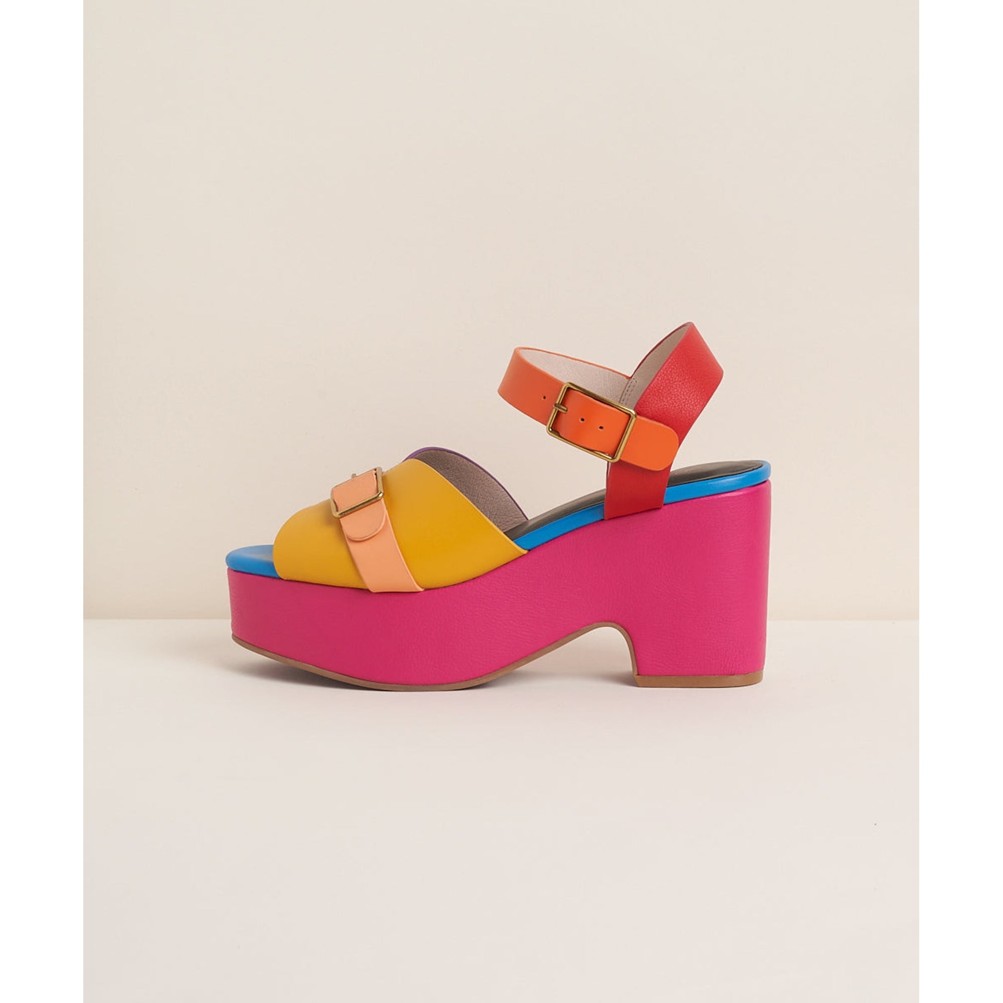 Raf Chunky Platform Sandal | Nassau