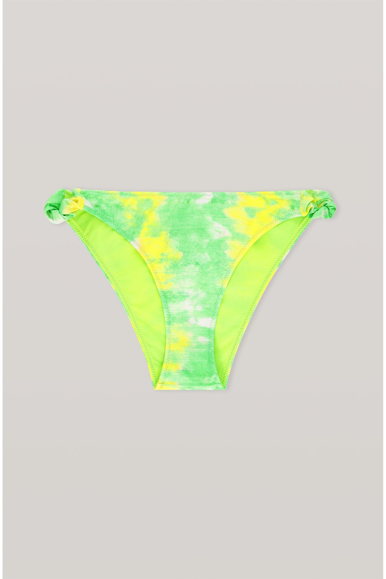 Recycled Tie Dye Bikini Briefs | Kelly Green