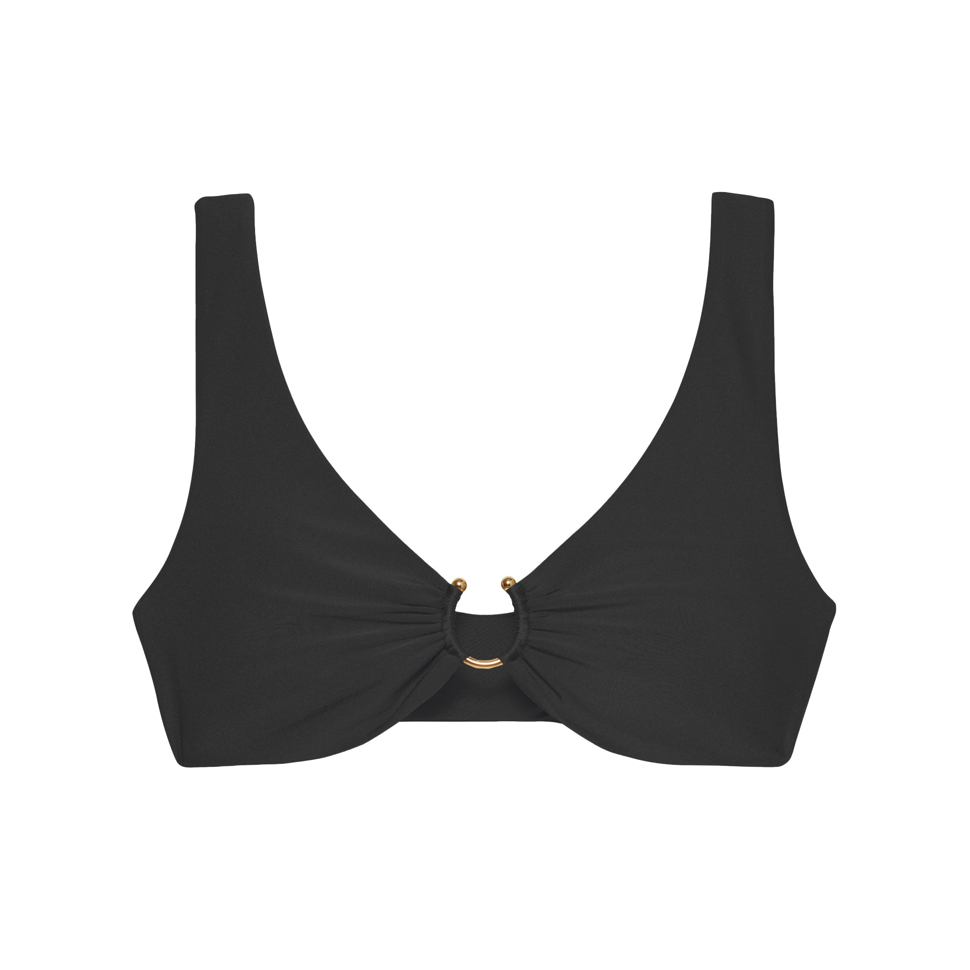 Reiss Top | Black Matte