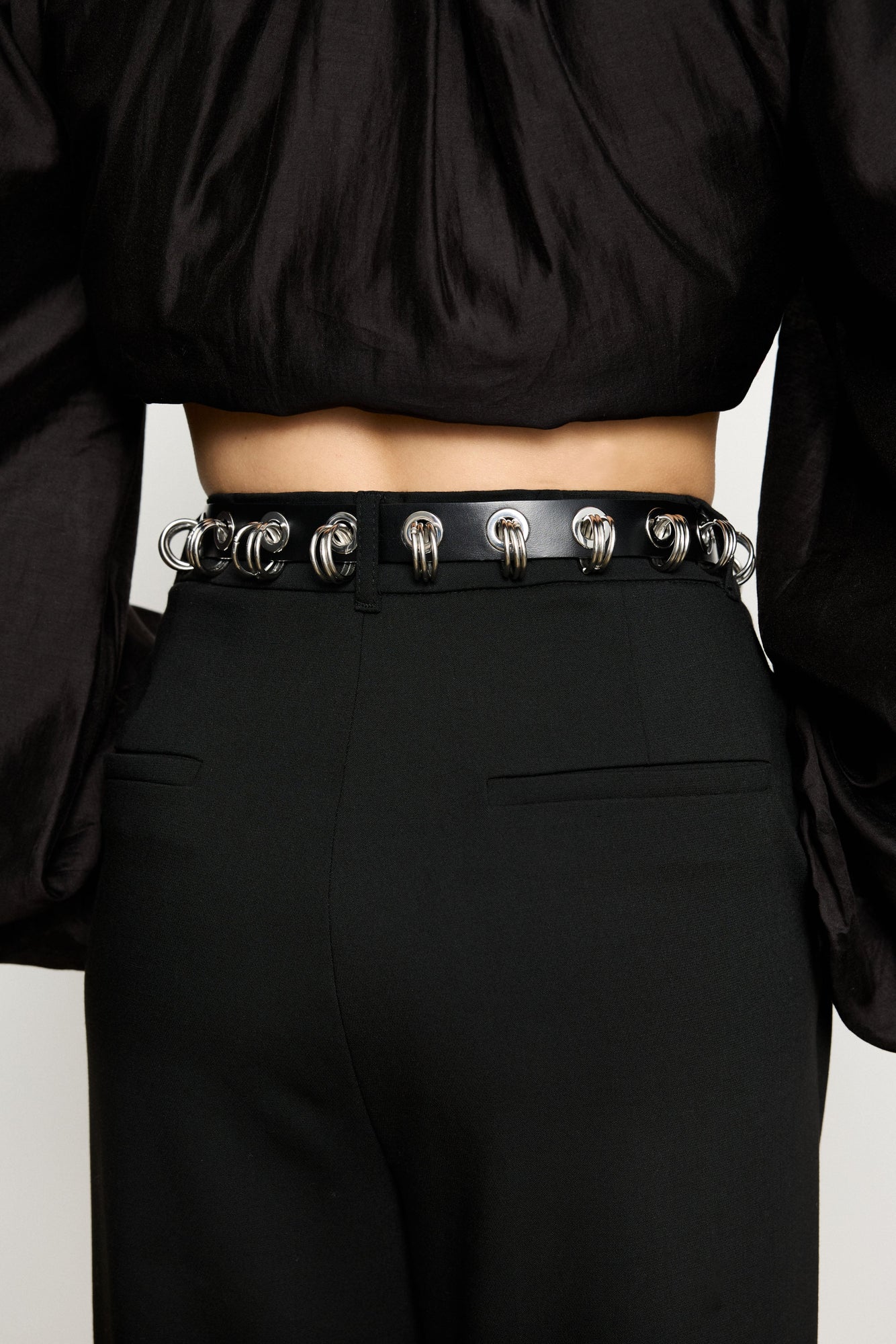 Revenge Belt | Black & Silver