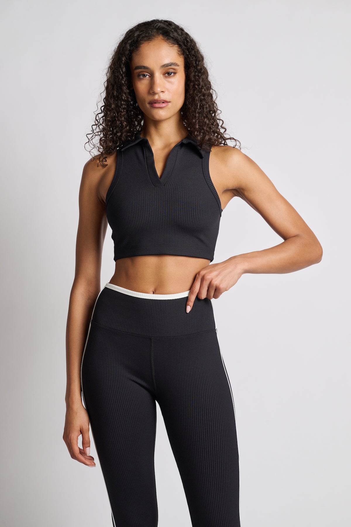 Year of Ours | Ribbed Gabriella Bra | Black