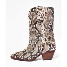 Roberta Mid-Calf Cowboy Boot | Python