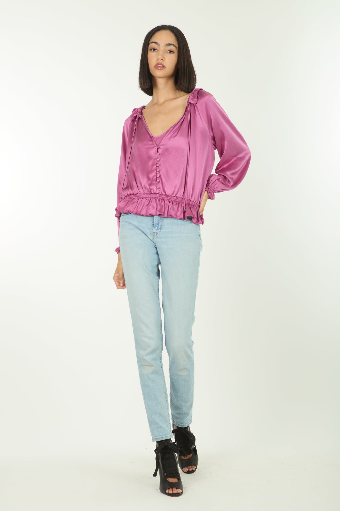 Romane Top | Plum
