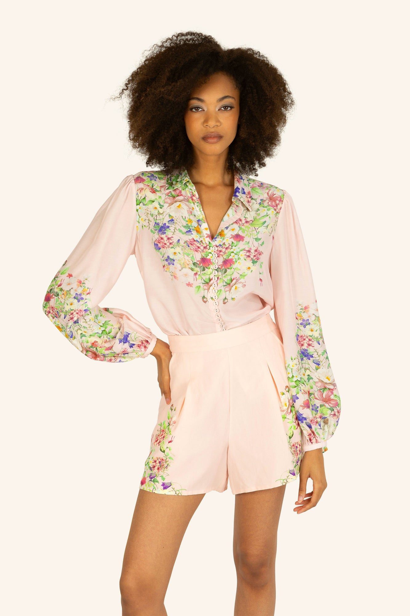 Rose Blouse | Romantic Floral