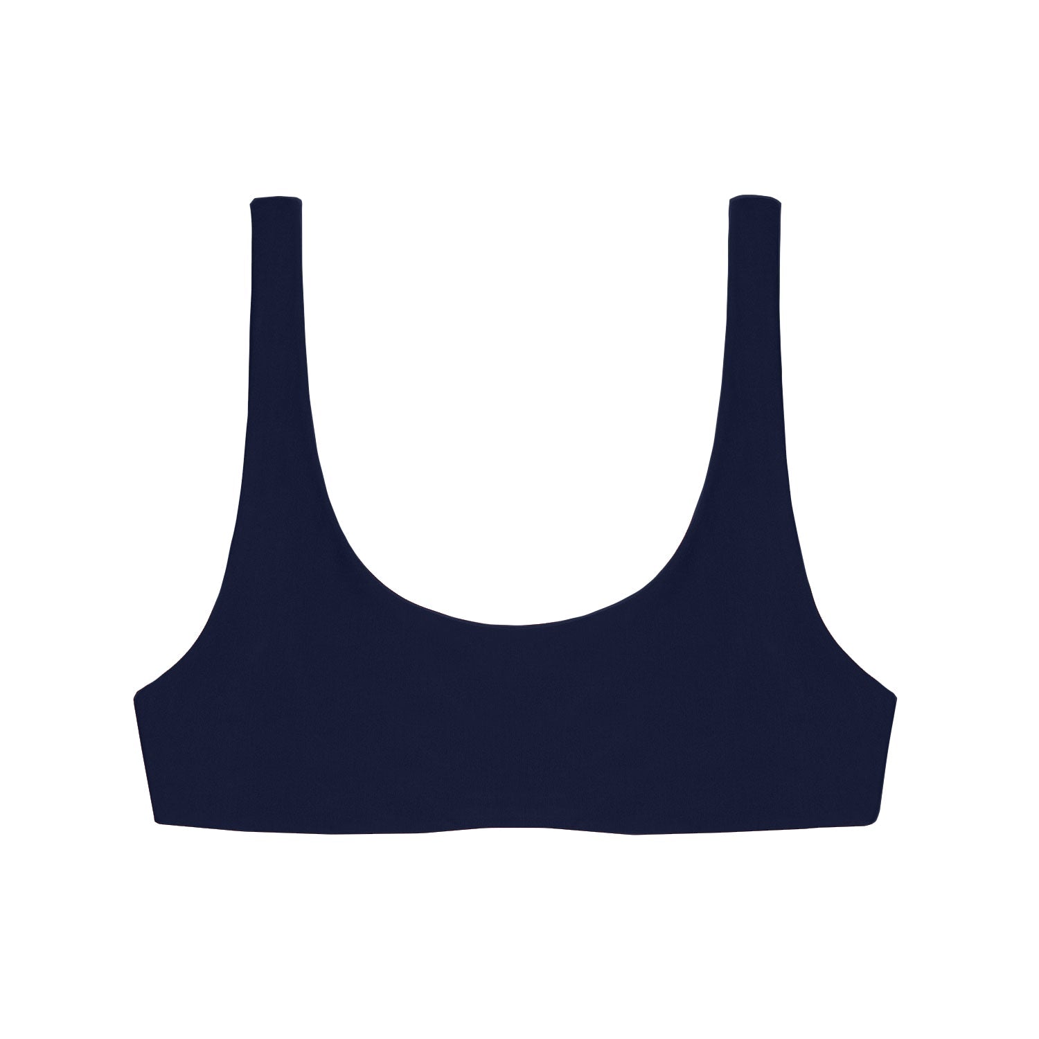 Rounded Edges Top | Navy Matte