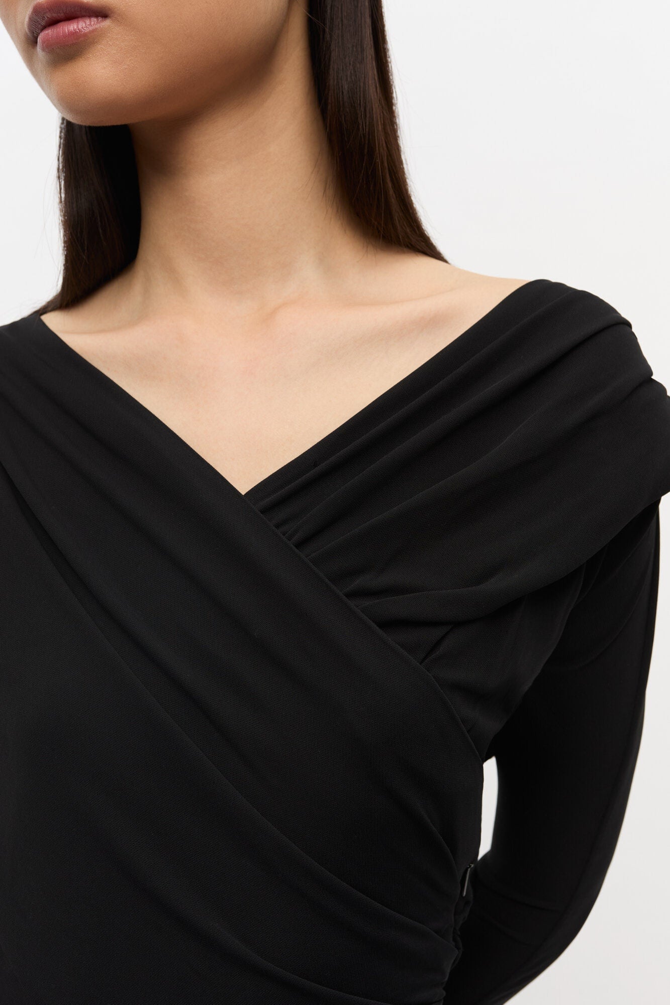 Ruched Dress | Black