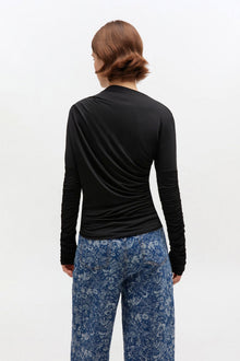 Ruched Top | Black