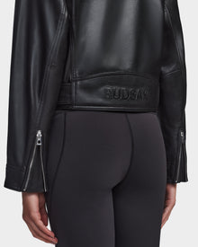 Women | MAGGIE Leather Jacket | Black