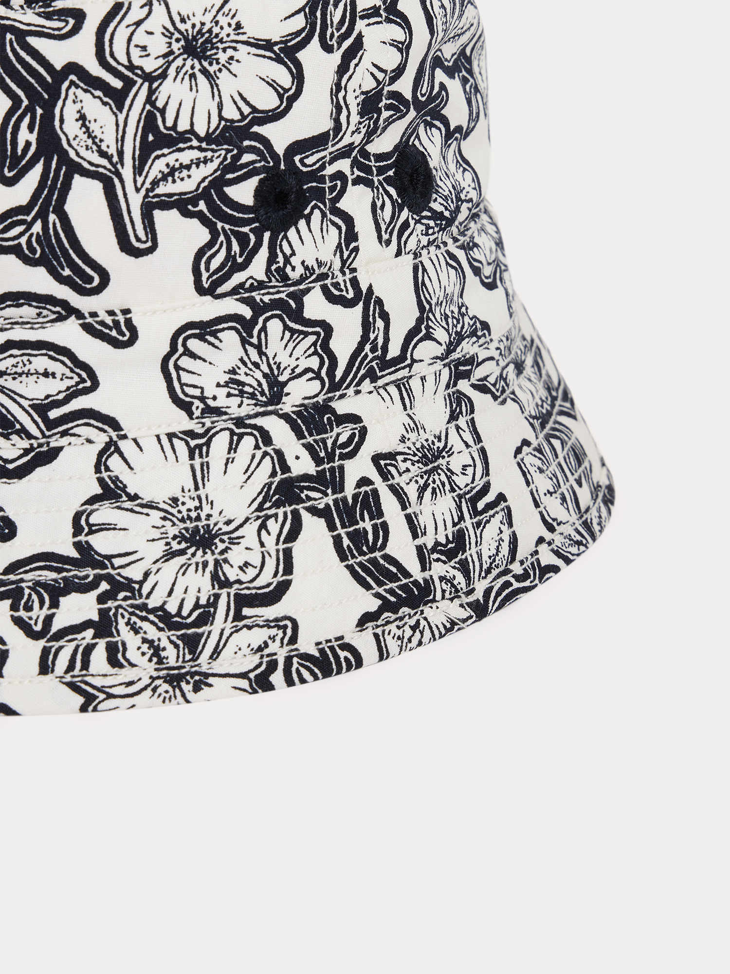 Boy | Aloha Bucket Hat | Black Flowers