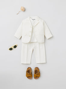Boy | Leopold Blazer | Milk White