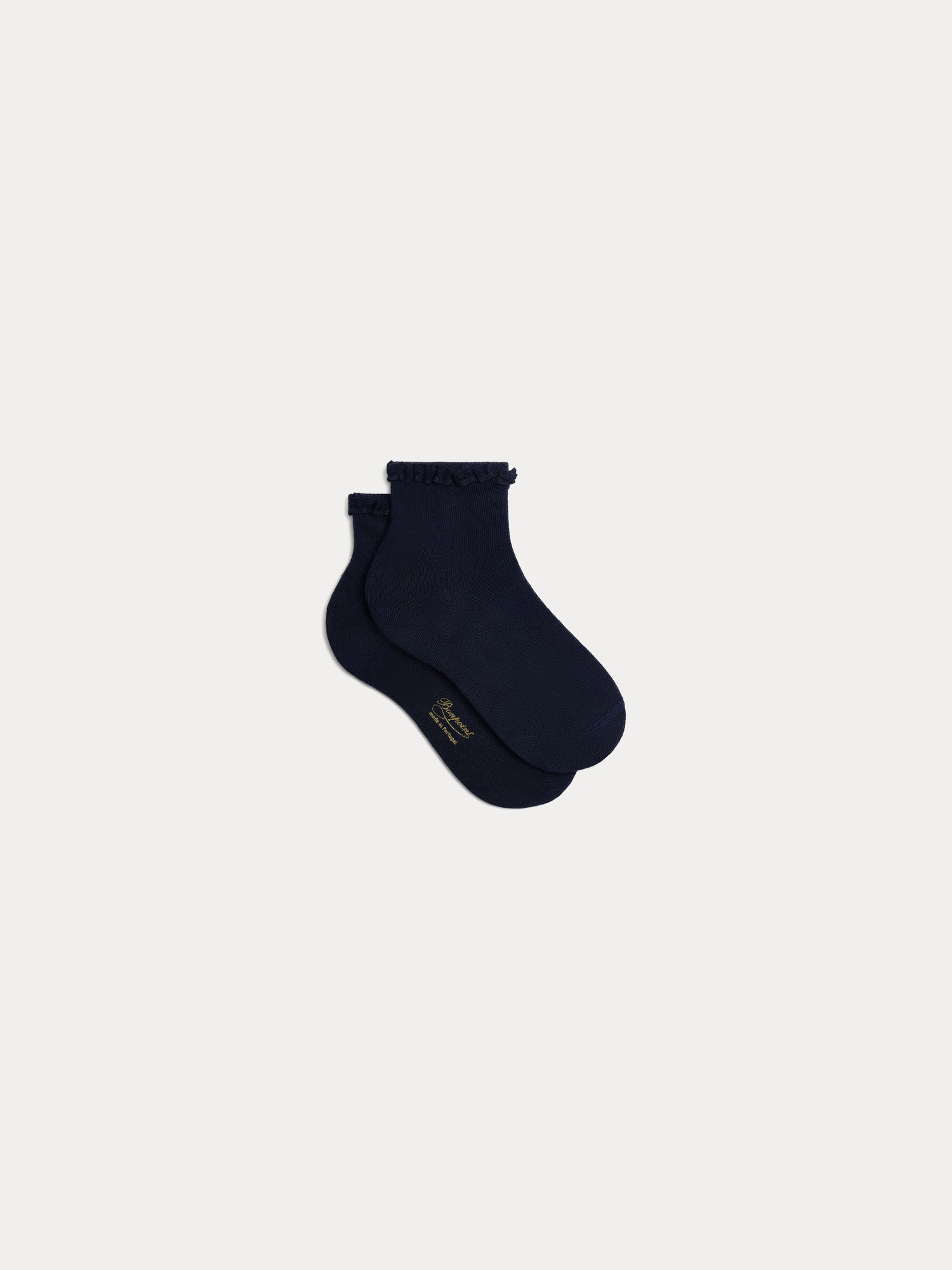 Girl | Feather Socks | Indigo