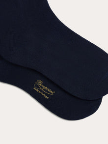 Girl | Feather Socks | Indigo