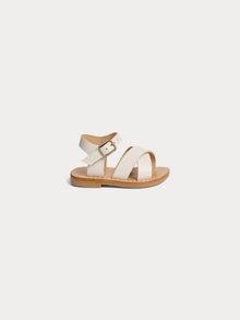 Girl | Fiby First Steps Baby Shoes | Ecru