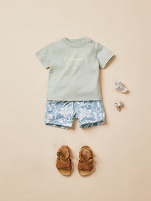 Boy | Niagara Swim Trunks | Medium Green