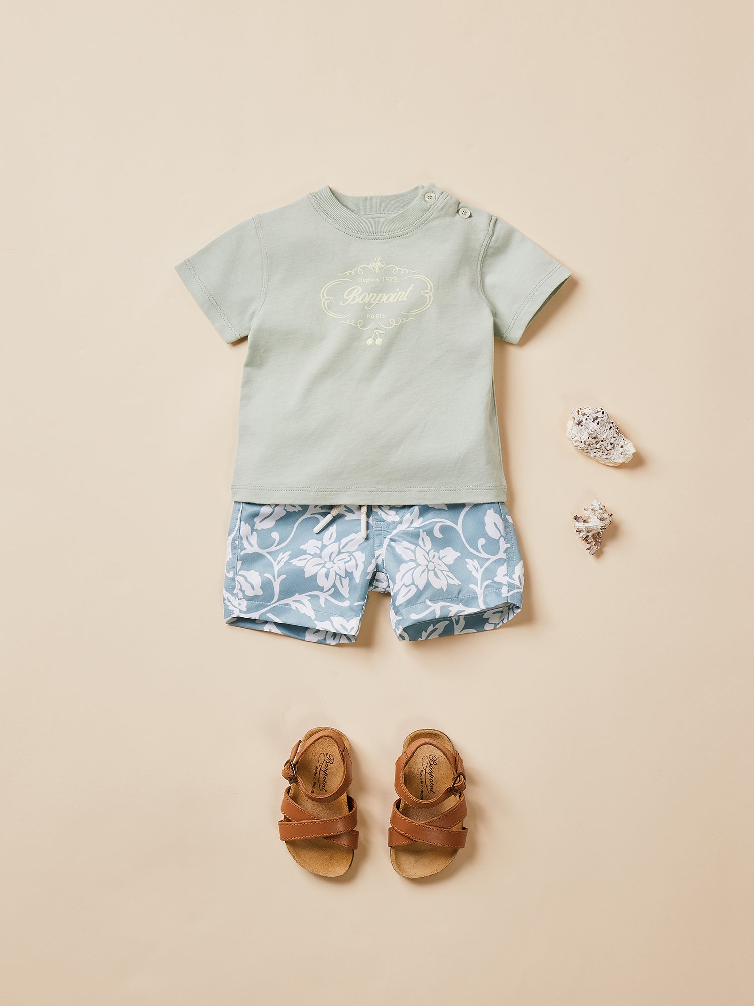 Boy | Niagara Swim Trunks | Medium Green