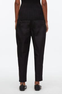 Buckle Waistband Trouser | Black