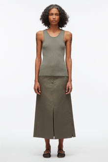 Compact Rib Layering Tank | Sage