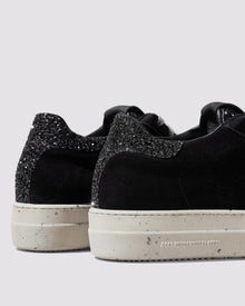 Women | Thea Recycled Black/Gun Sneaker | Black