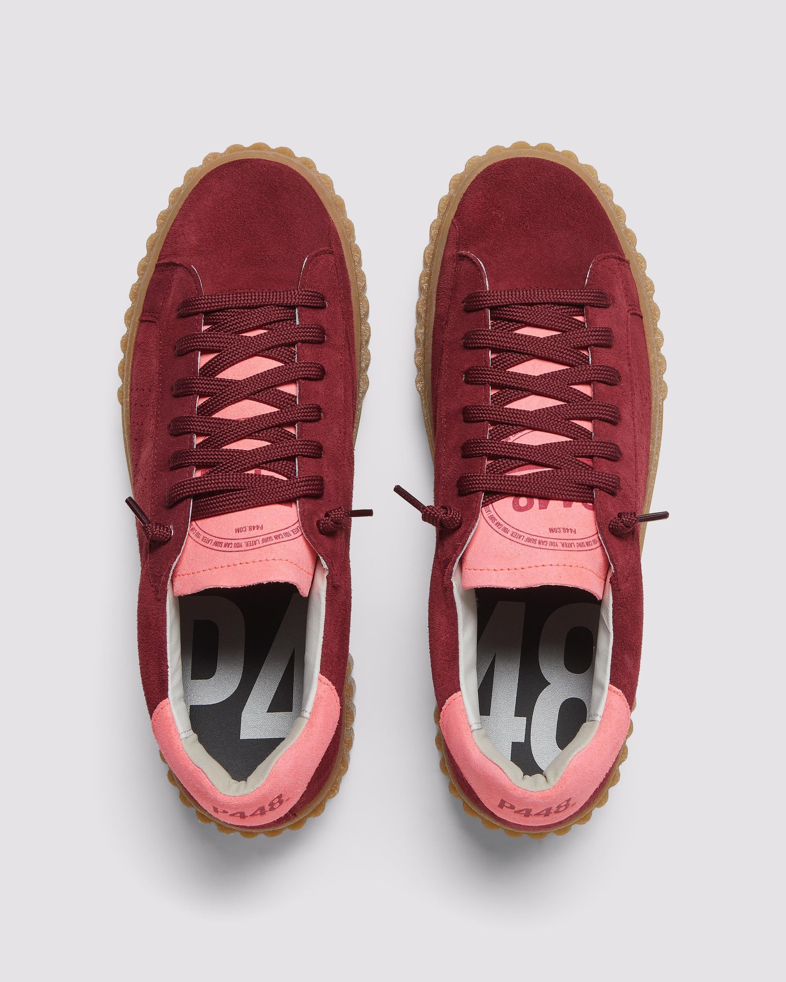 Women | Creeper Scarlet Sneaker | Pink