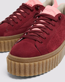 Women | Creeper Scarlet Sneaker | Pink