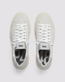 Women | Creeper Silver Dust Sneaker | White