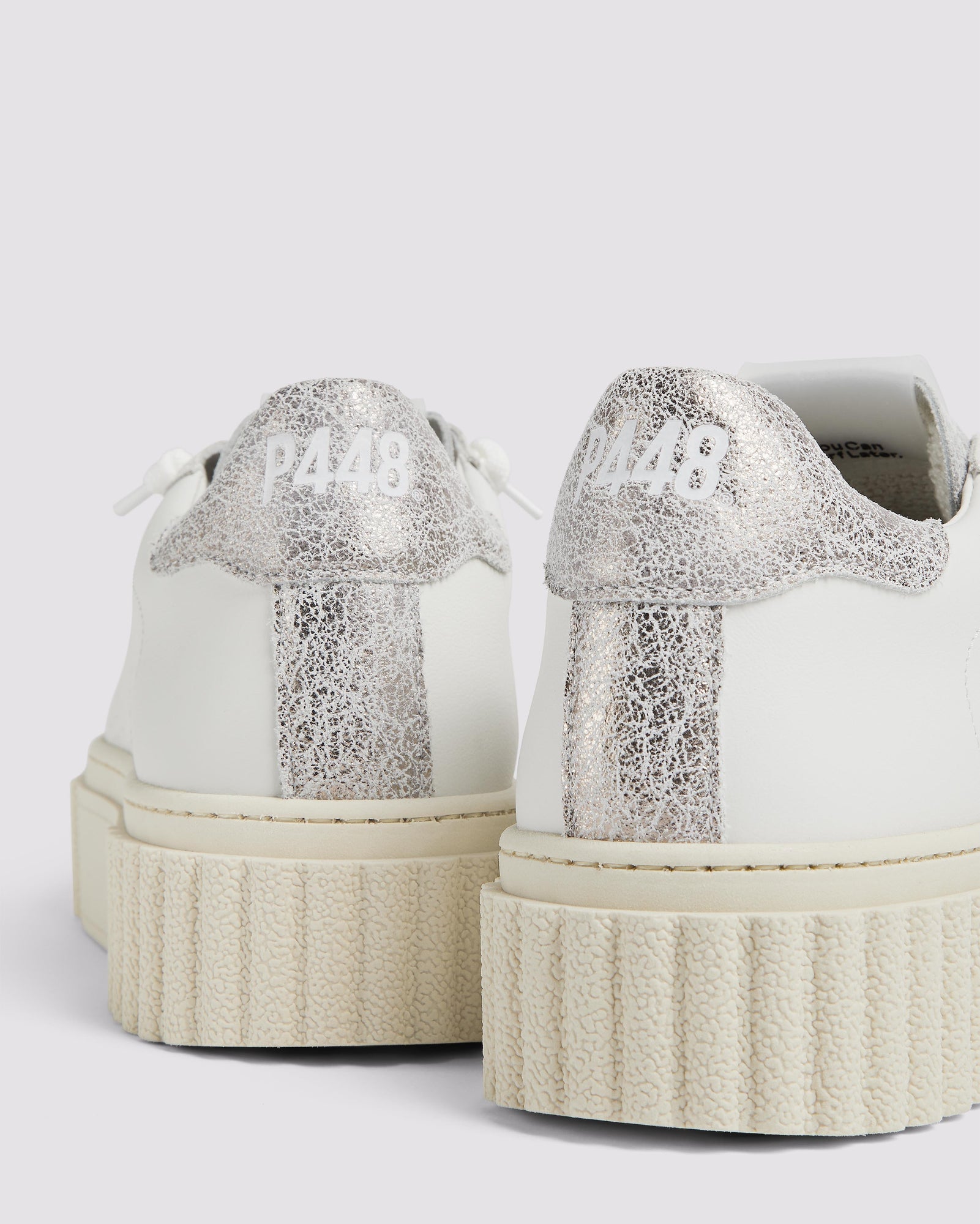 Women | Creeper Silver Dust Sneaker | White