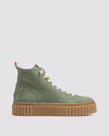 CreeperHi Olive Canvas Sneaker
