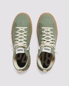 Women | CreeperHi Olive Canvas Sneaker | Green