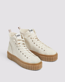 Women | CreeperHi Willow Canvas Sneaker | Off-White