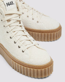 Women | CreeperHi Willow Canvas Sneaker | Off-White