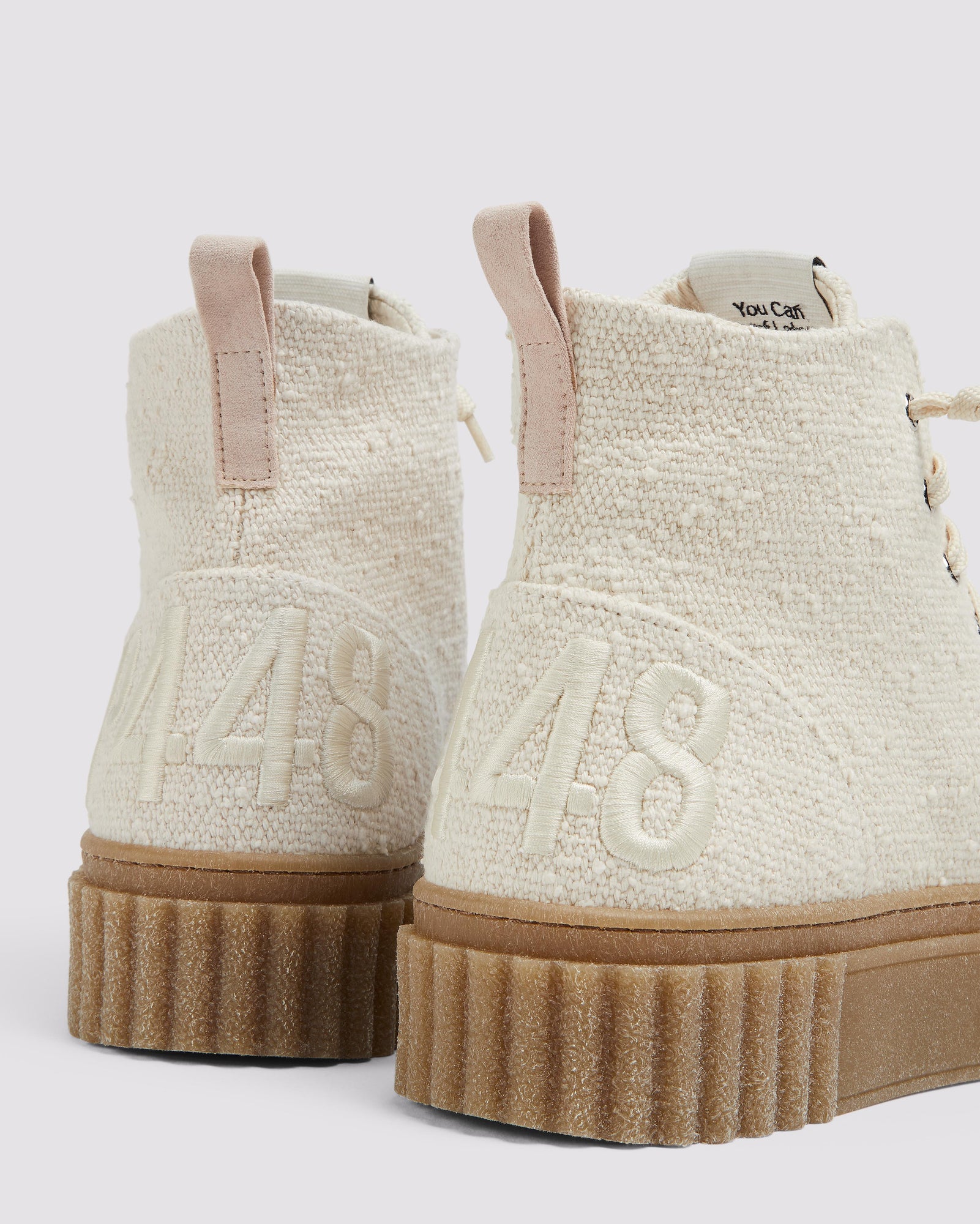 Women | CreeperHi Willow Canvas Sneaker | Off-White