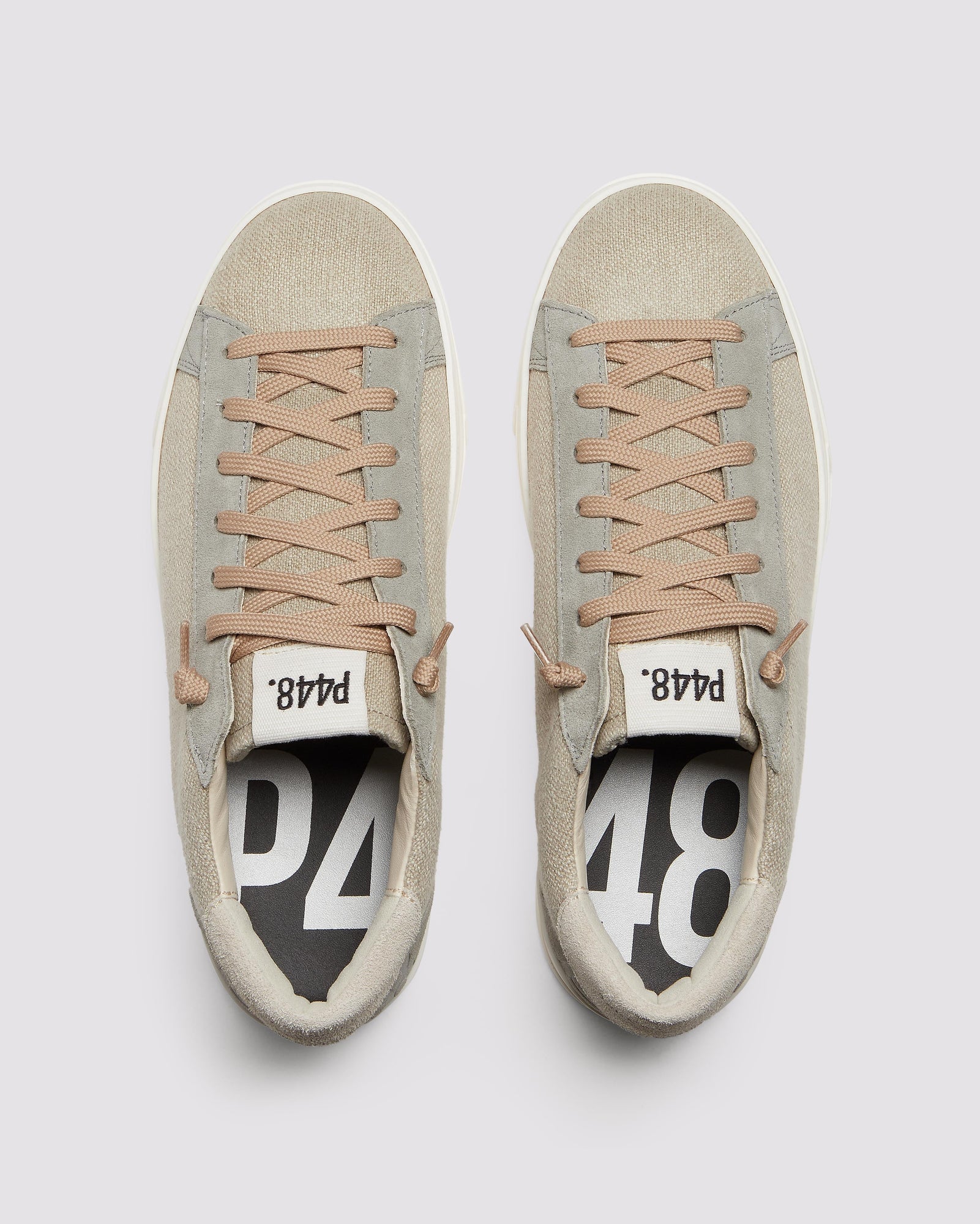 Men | Jack Neutral Canvas Sneaker | Grey