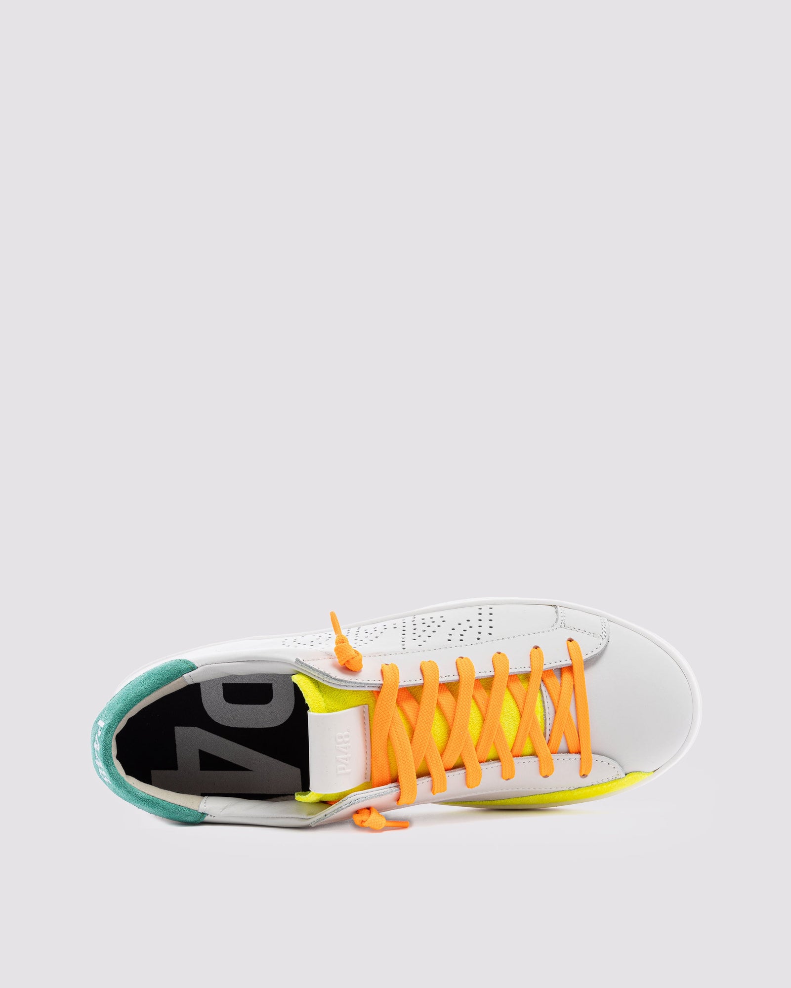 Men | John White/Fluo Sneaker | White