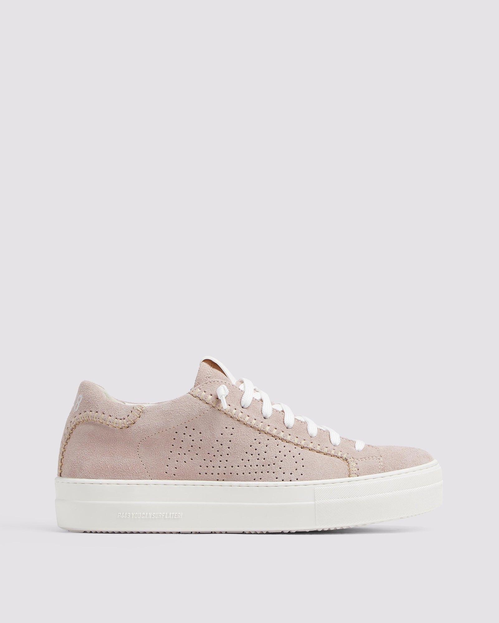 Thea Pink Stitch Sneaker