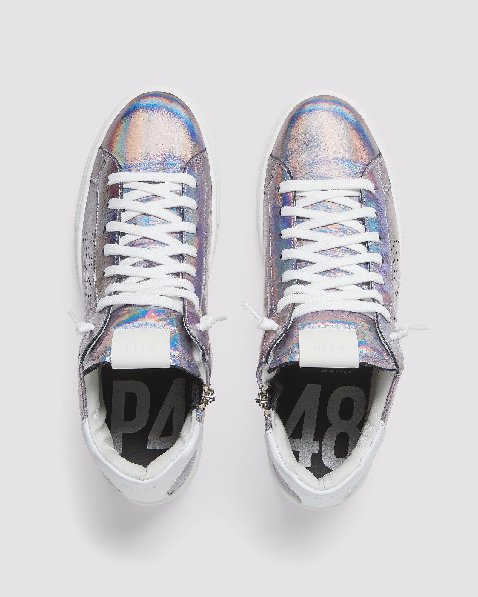 Women | Thea Mid Opal Sneaker | Holographic
