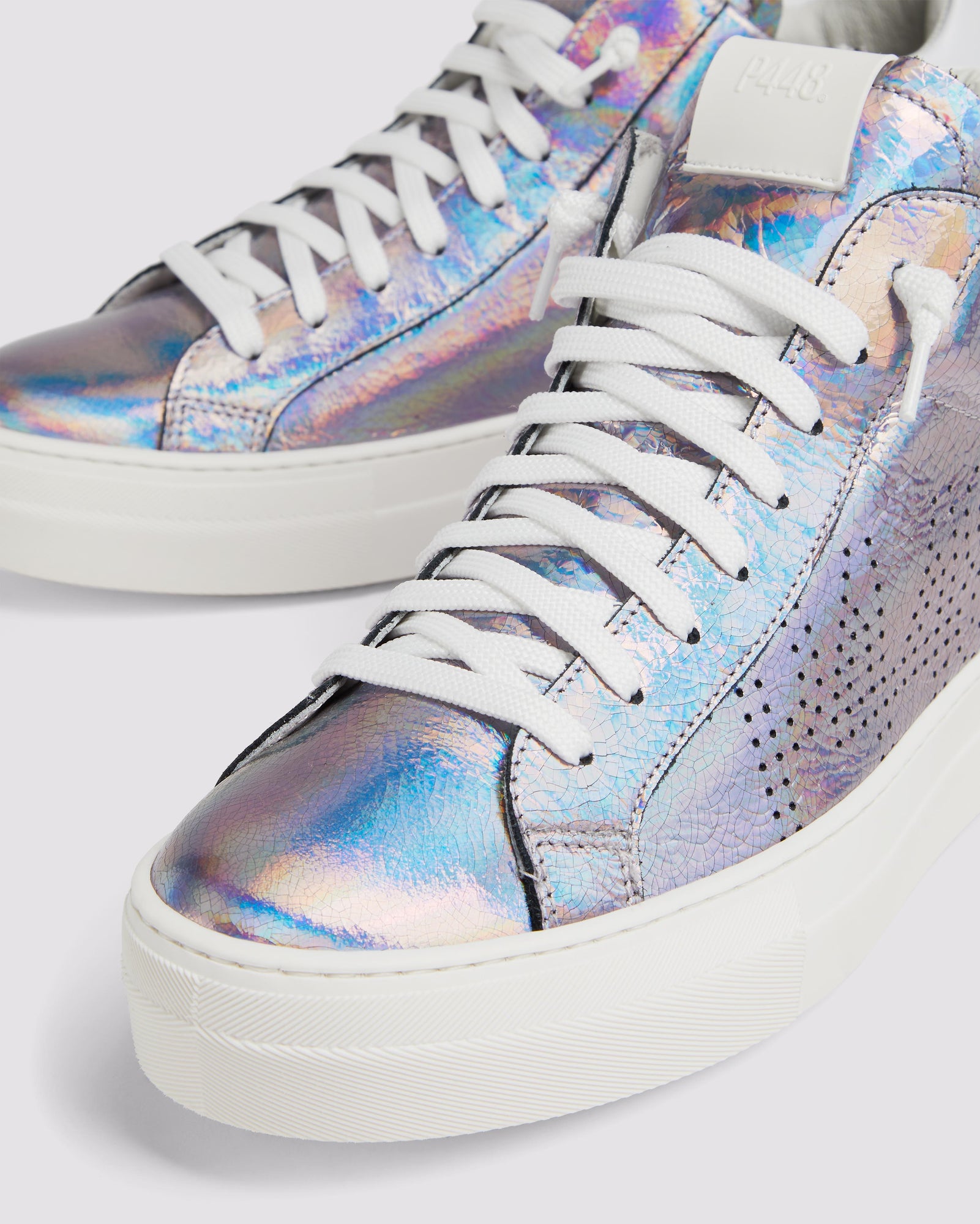 Women | Thea Mid Opal Sneaker | Holographic