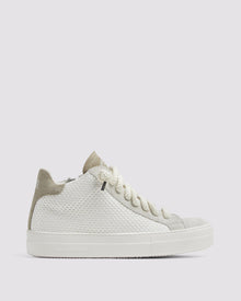 Thea Mid White/Sand Sneaker