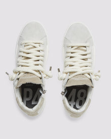 Women | Thea Mid White/Sand Sneaker | White