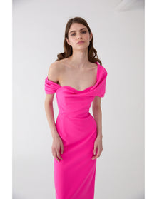 Sofia Gown | Hot Pink