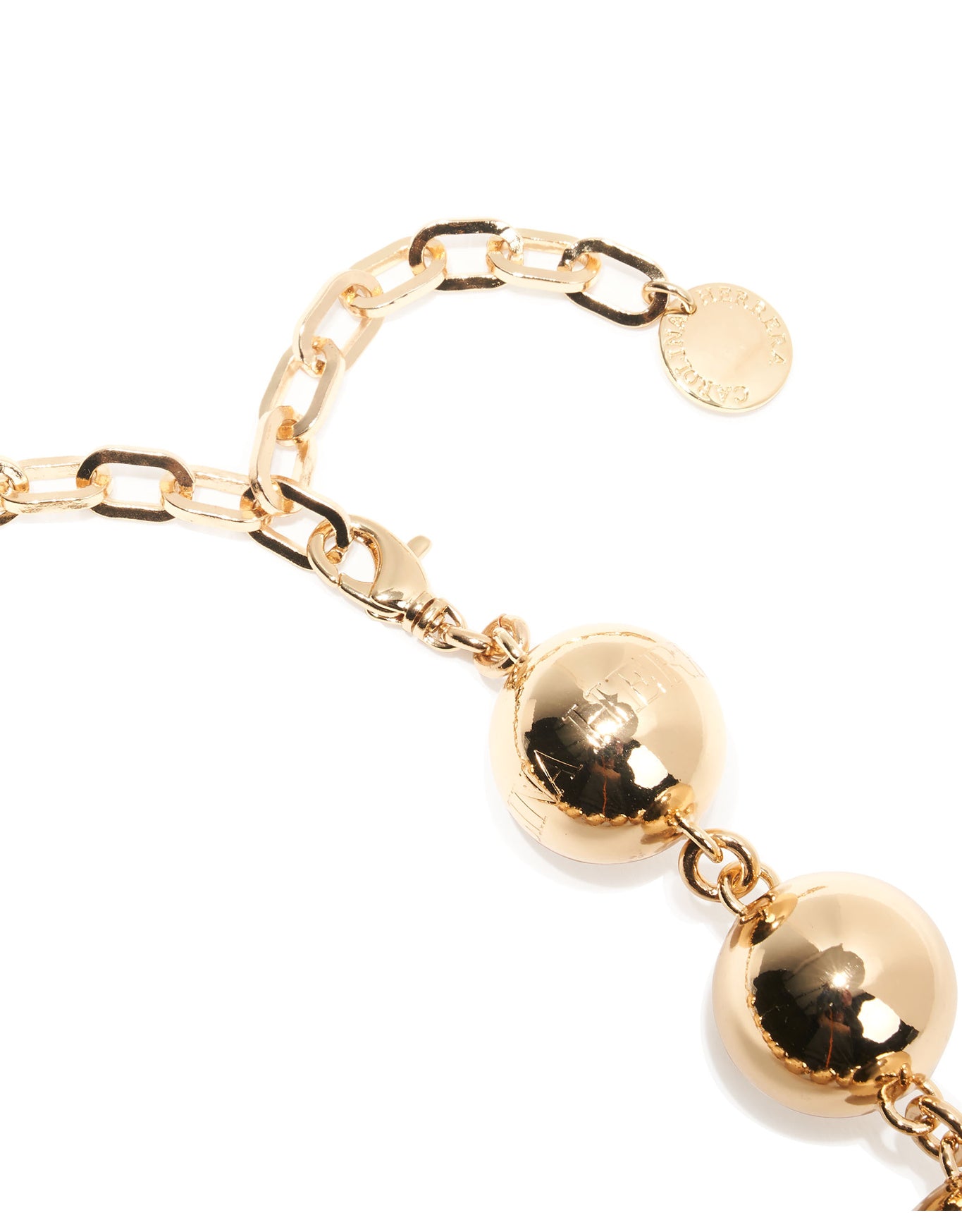 Gold Ball Necklace | Gold